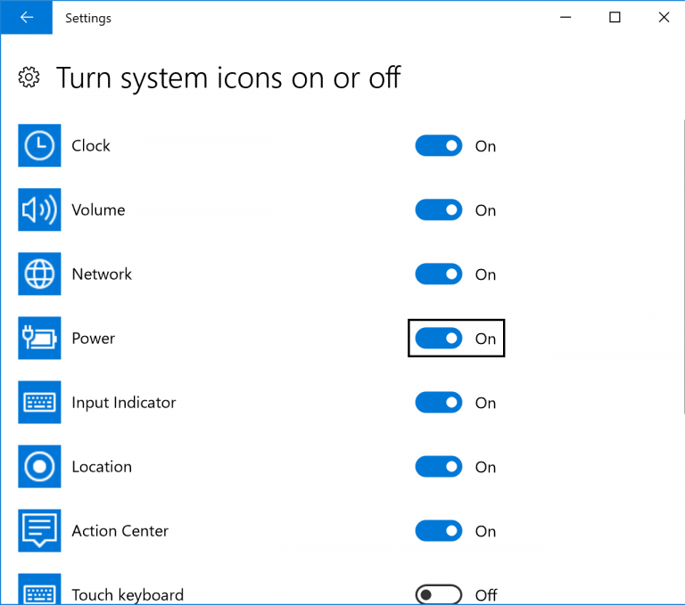 Power Icon Windows 10 – Random Articles