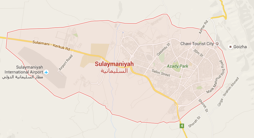 GPS Tracking Sulaymaniah