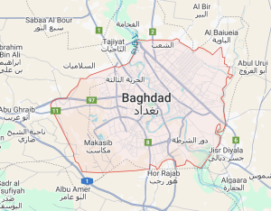 Baghdad Map GPS Tracking